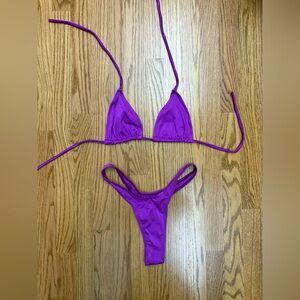 Dancewear: Purple Bikini Set